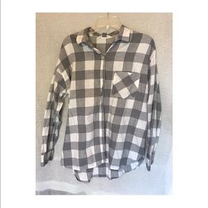Old navy boyfriend flannel